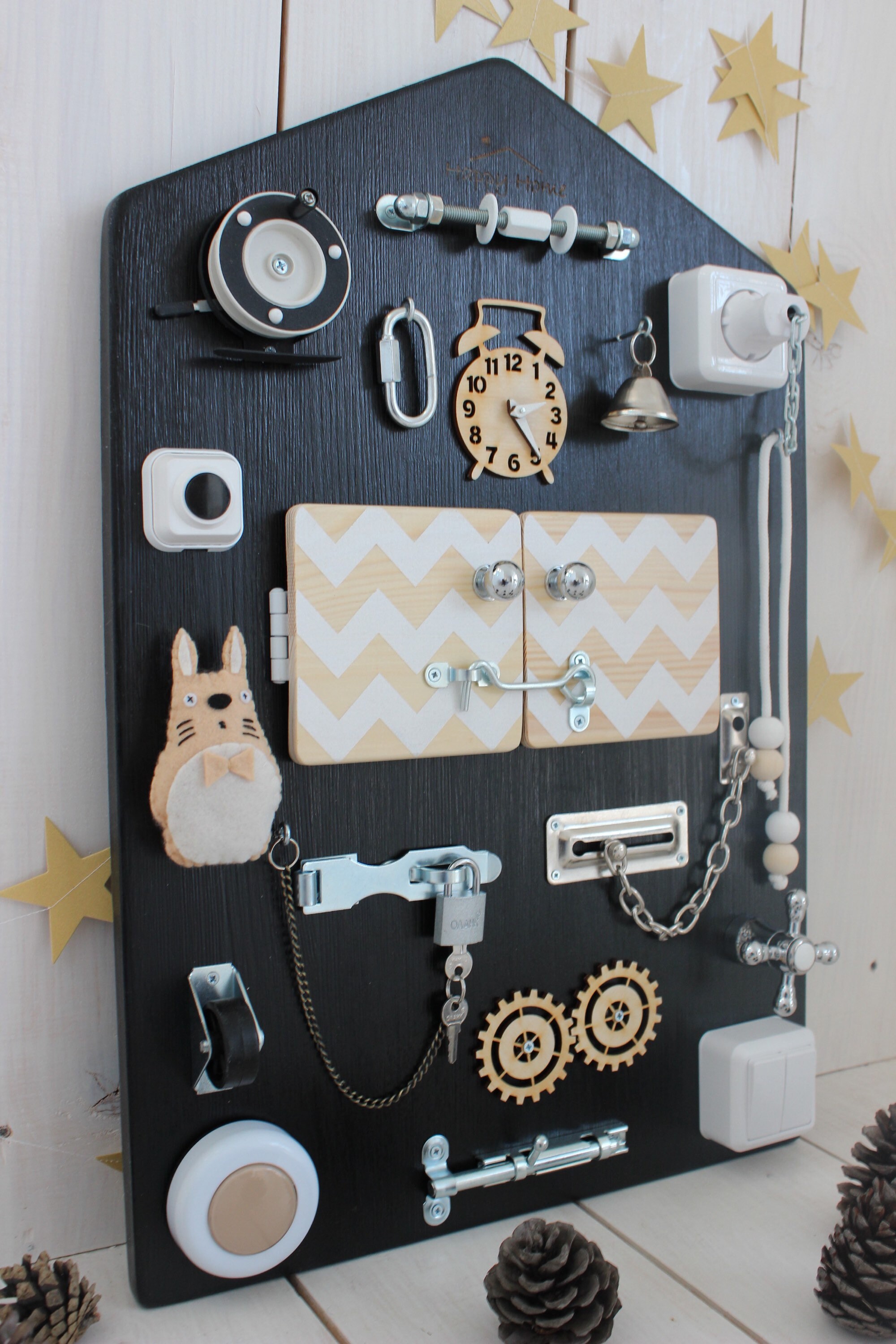 Busy Board for 2 Year Old Sensory for Baby Montessori Etsy