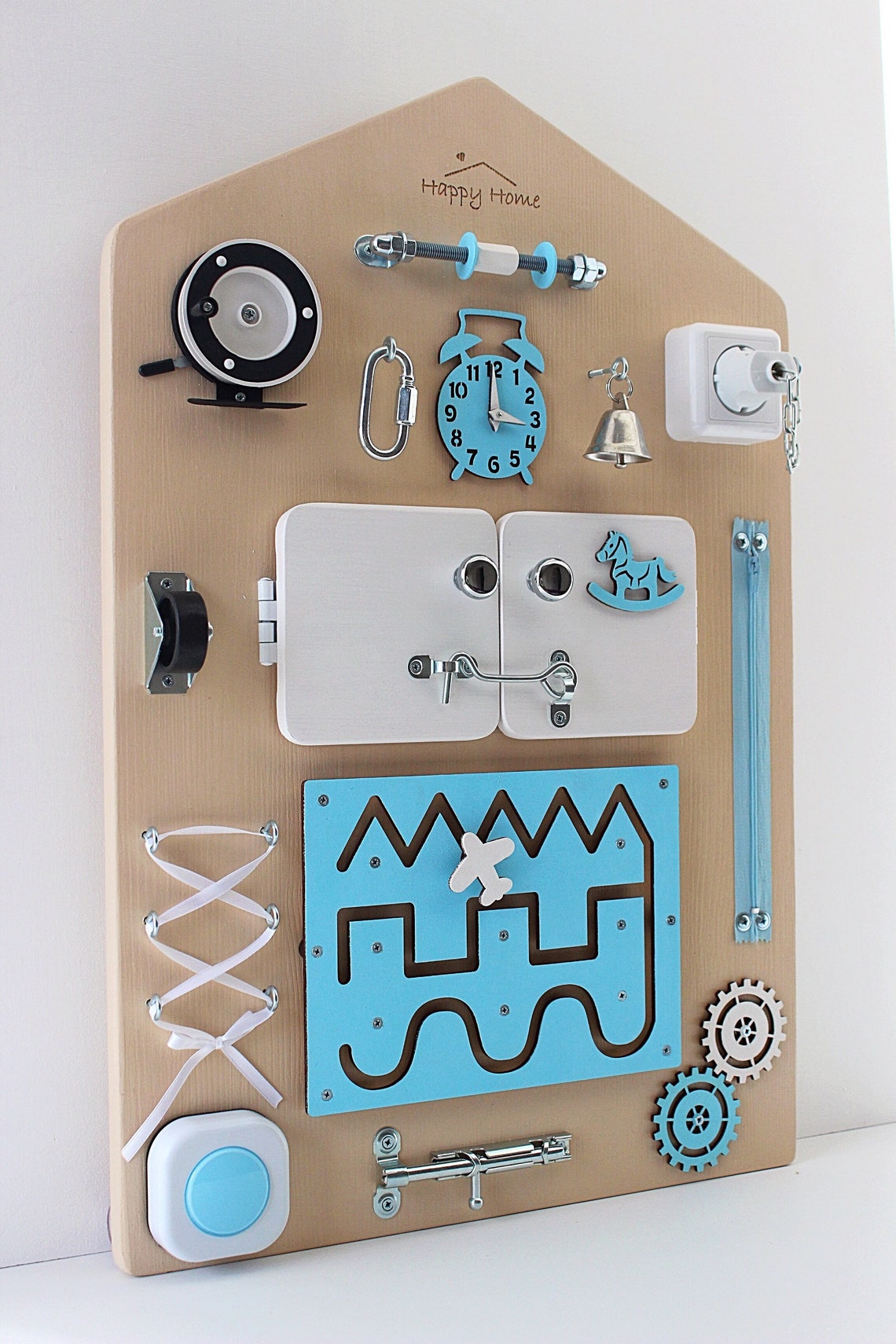 Fine Motor Skills Baby Activity Toys Wall Busy Board Etsy