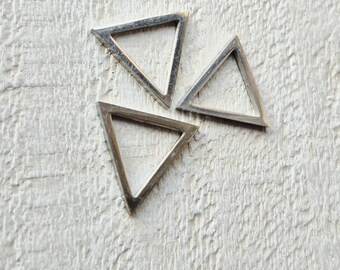 Stainless Steel Triangle Connector Silver Jewellery Findings Charms - Bohoseason