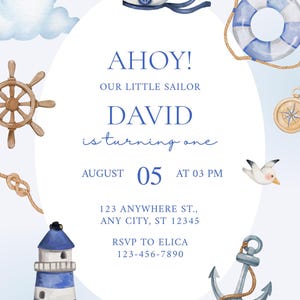 Ahoy! Sailor Birthday