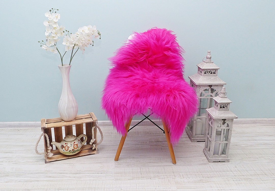 Real Sheepskin Rug Winter Decorations Authentic Sheepskin Fur Etsy