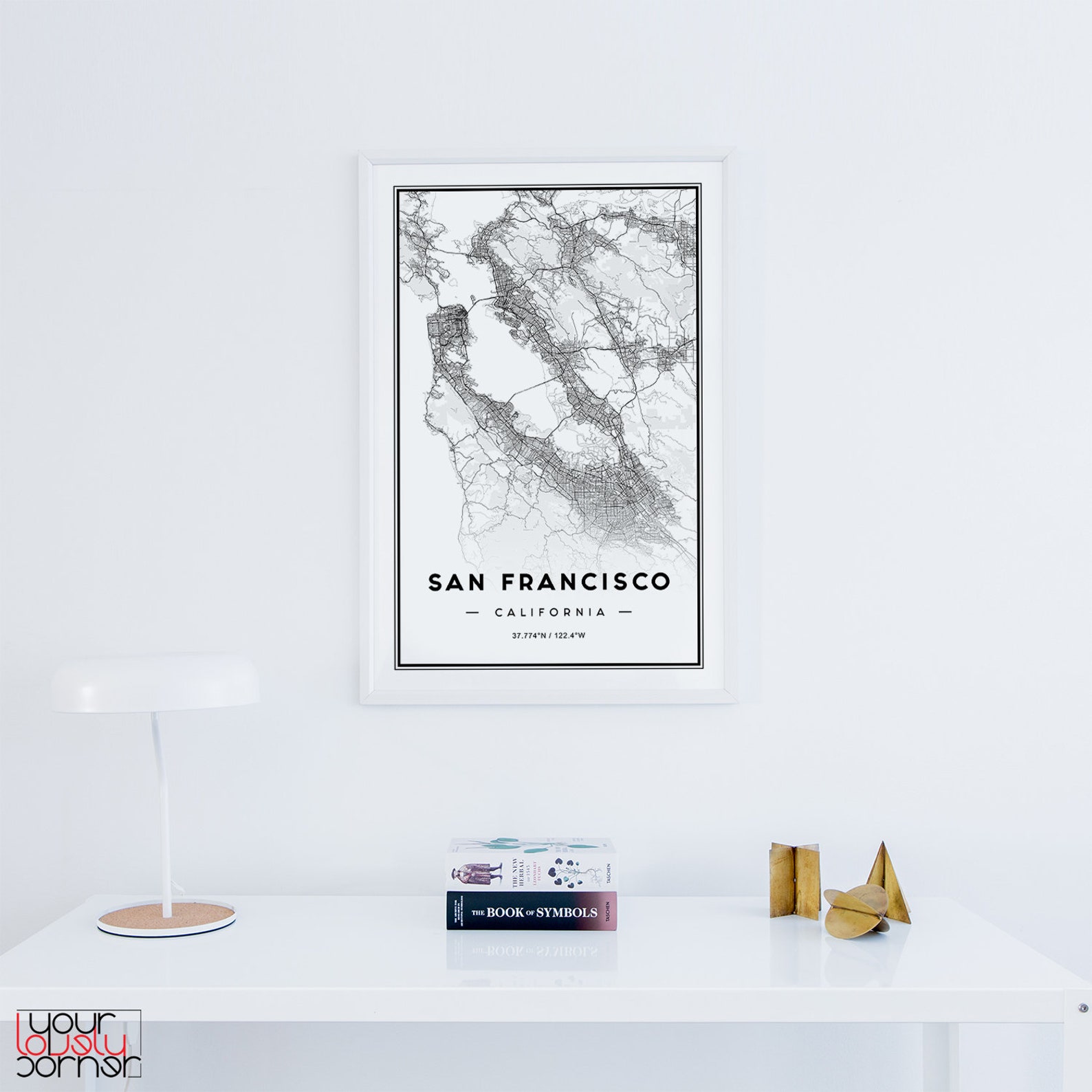 San Francisco Bay Area Map Print Printable Map of San - Etsy