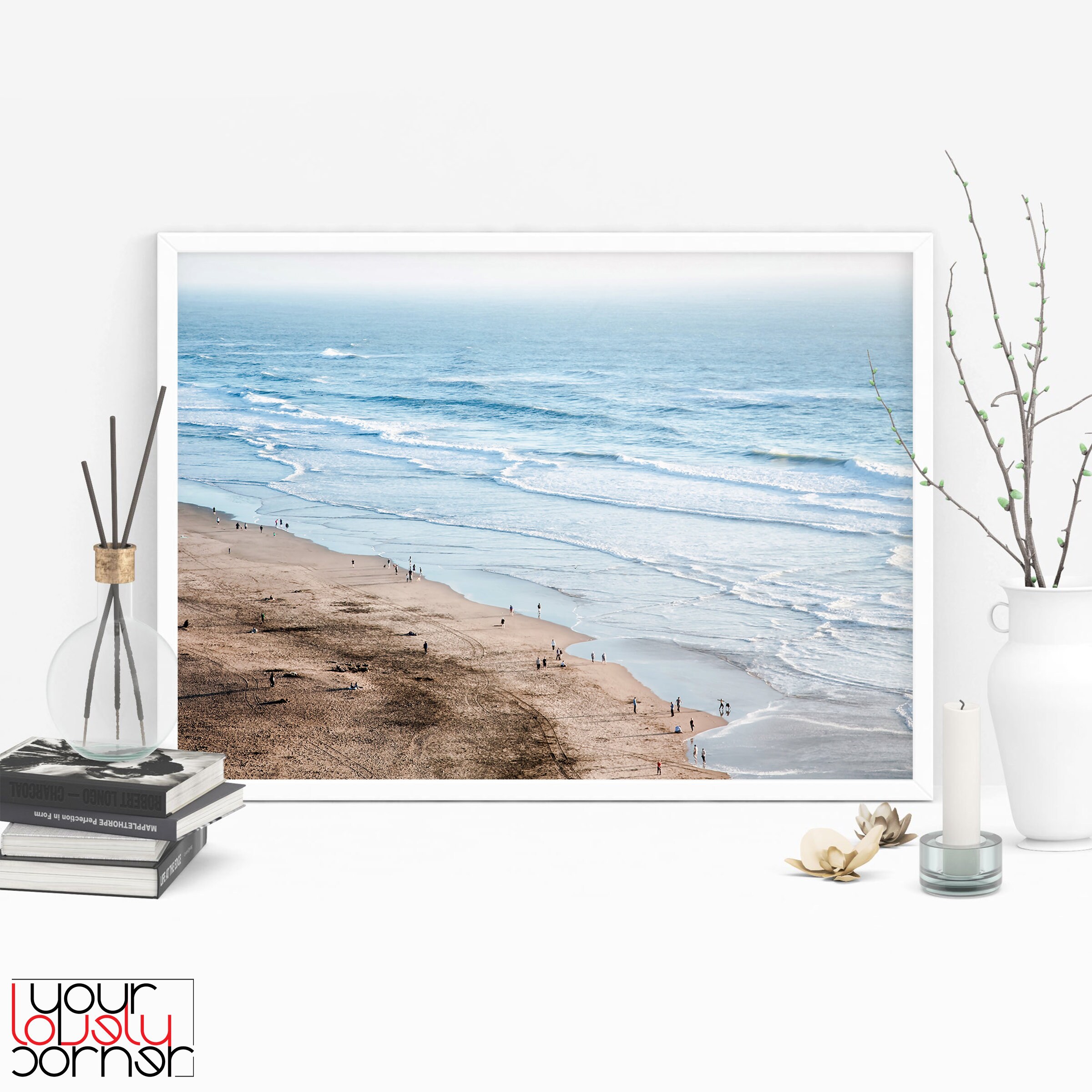 Coastal Wall Art Prints Ocean Printable Wall Art Beach | Etsy