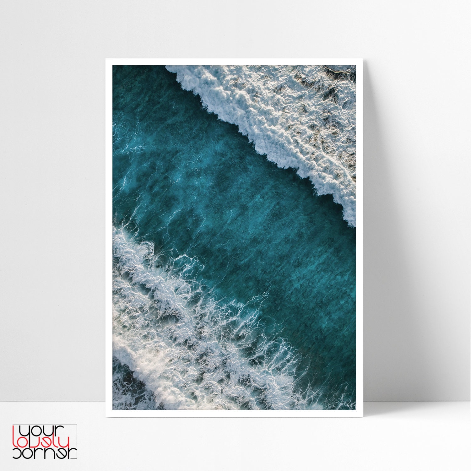 Coastal Wall Art Set Of 3 Prints Printable Wall Art Set Of Etsy