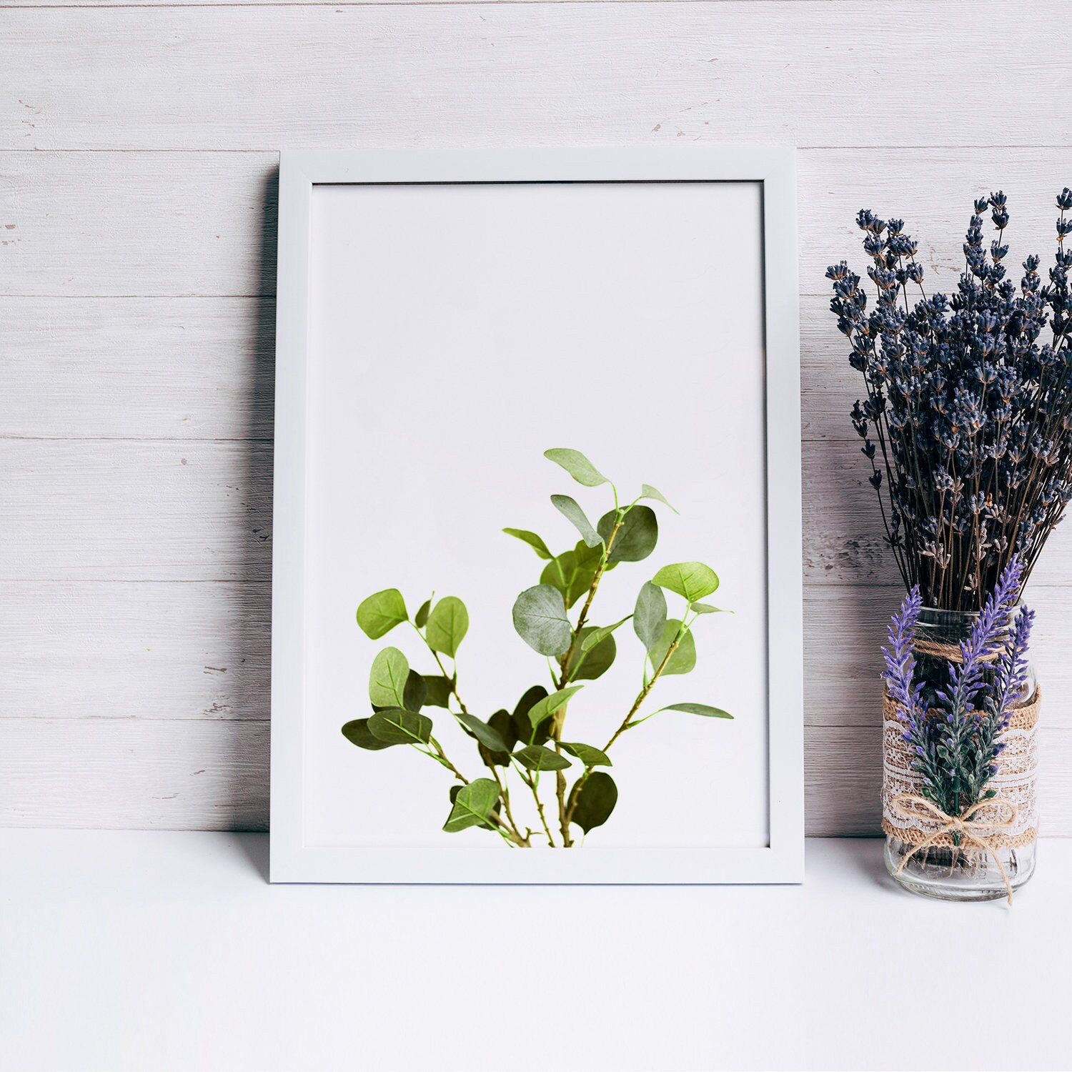Eucalyptus Printable Wall Art Set Of 2 Prints Botanical Print Etsy