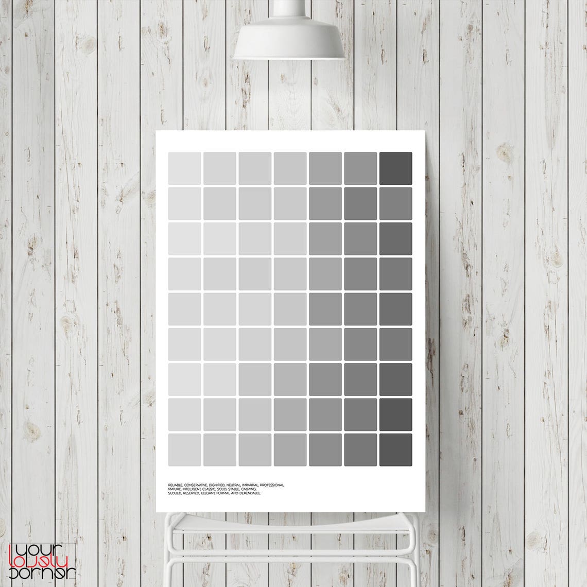 Printable Wall Art Grey wall art Minimalist decor Modern | Etsy