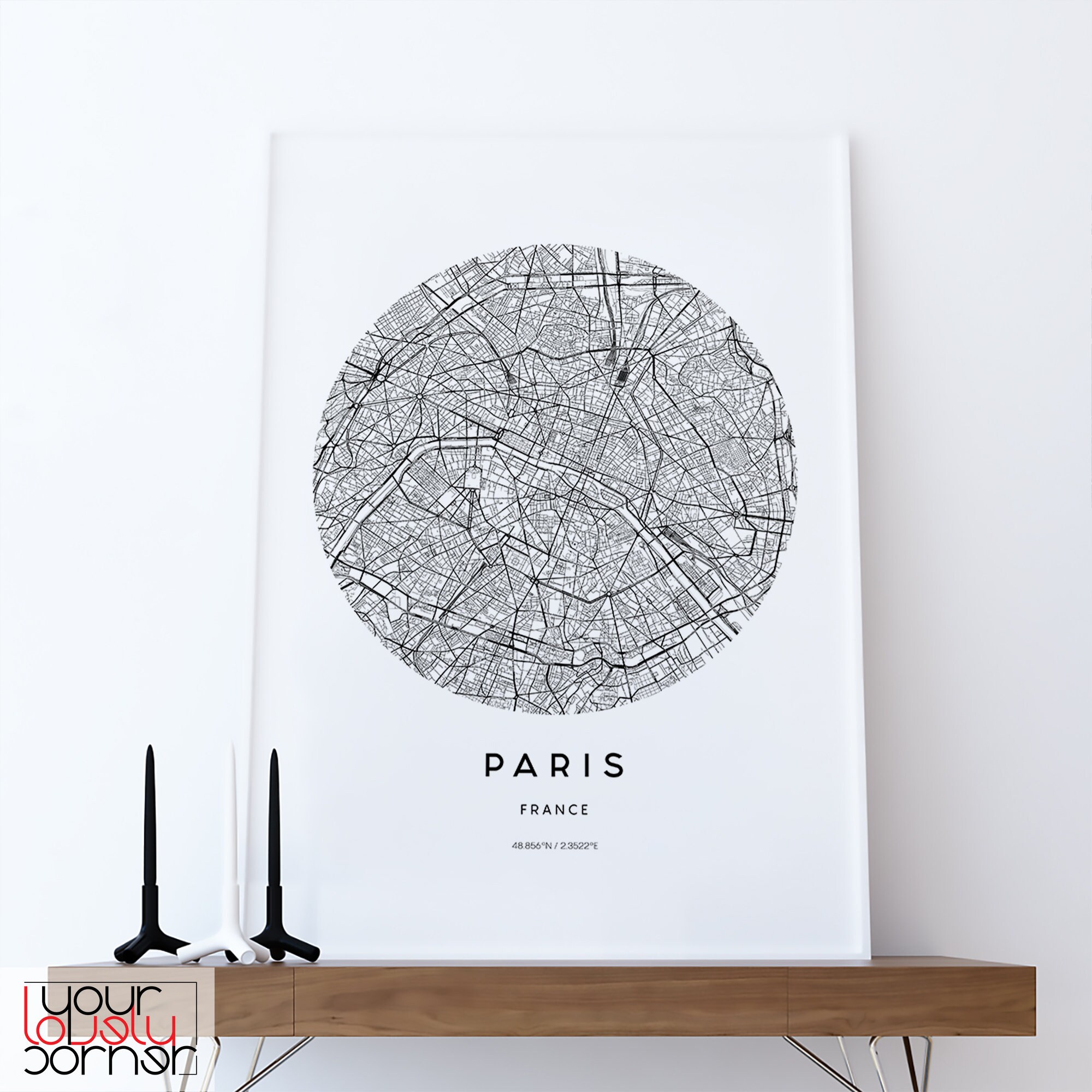 Paris Map Print Paris City Map Printable Wall Art Travel Etsy Paris Map Print Paris City Map Printable Wall Art Travel Etsy