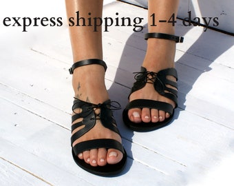 CASSANDRA sandals/ women Greek leather sandals/ roman sandals/