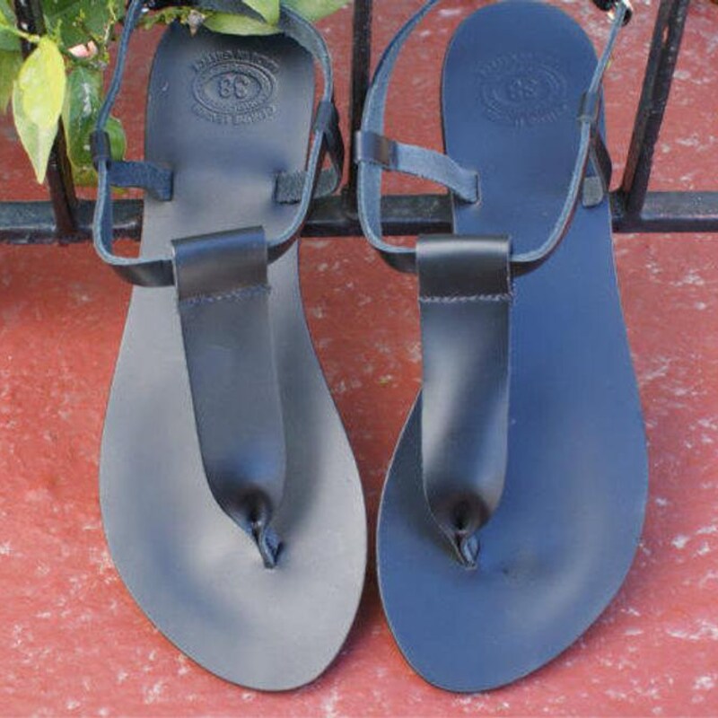 Chloe 3 Sandals Ancient Greek Leather Sandals T Strap