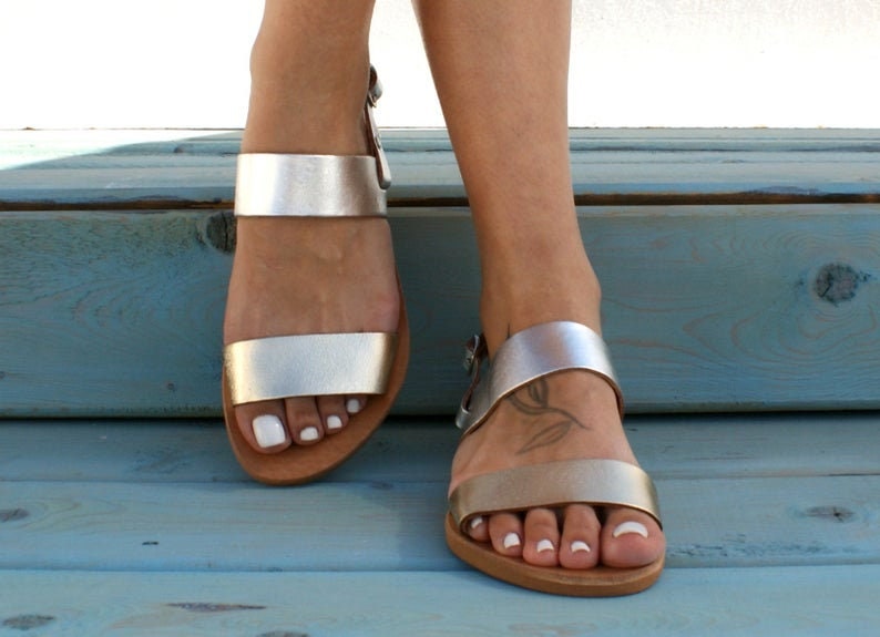 CELESTE Sandals/ Greek Leather Sandals/ Summer Sandals/ - Etsy