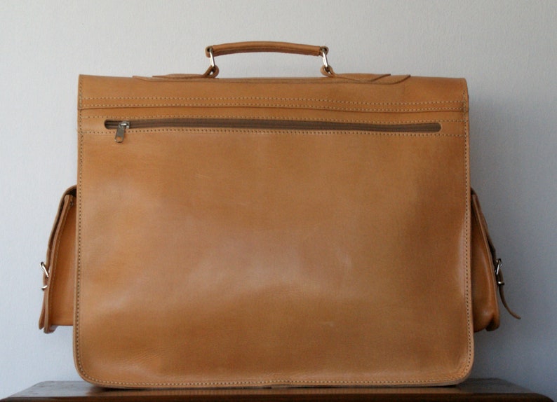 17 inch leather messenger bag shoulder bag laptop bag old school bag mens bag crossbody bag leather briefcase code 20 natural