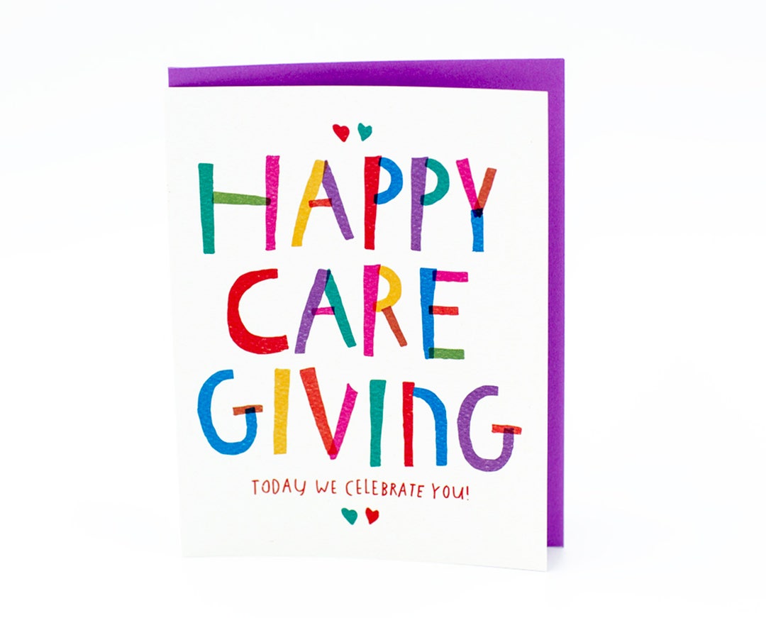 Caregiver Card, Caregiver Appreciation, Caregiver Gift, Celebration ...