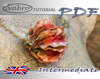 Polymer clay tutorial - Hollow-flower-beads - English