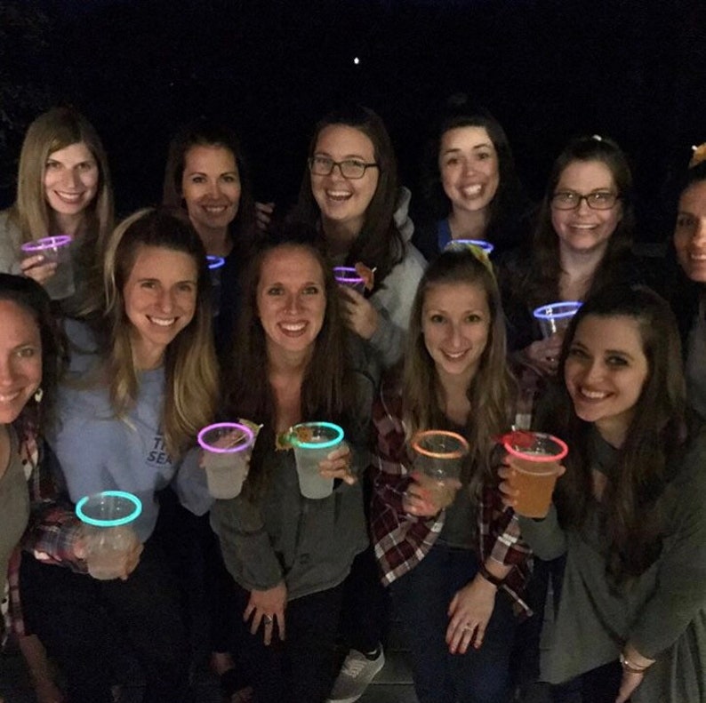 Glow Party Glowing Party Cups 20ct 7colors Glow Stick Party Cups Glow