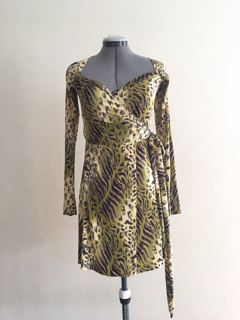 norma kamali wrap dress