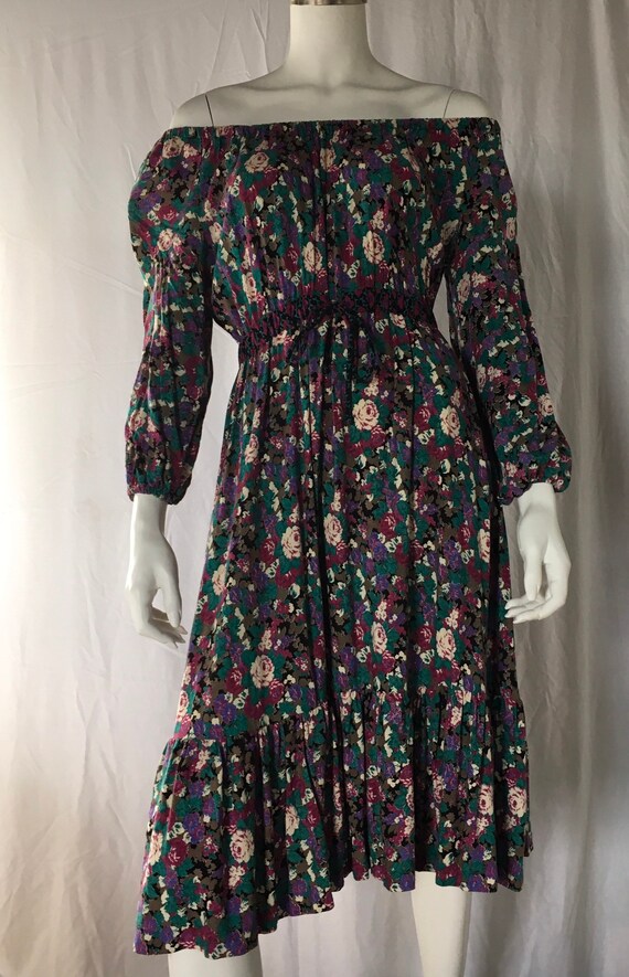 1960 Bohemian beauty dress