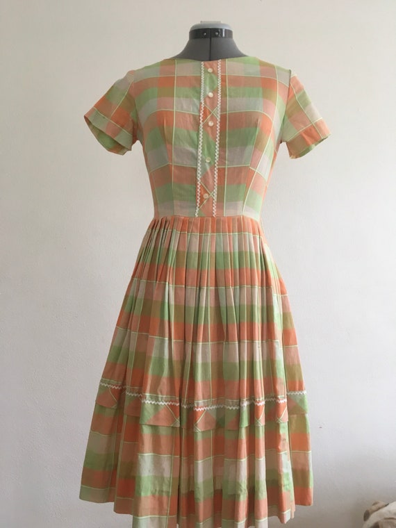 1950 day dress