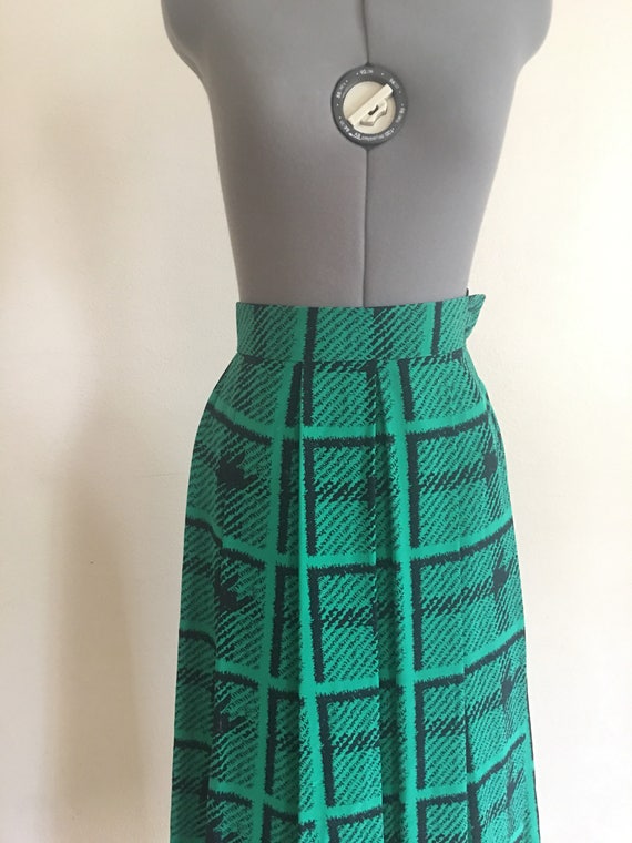 Jaeger silk skirt 1980