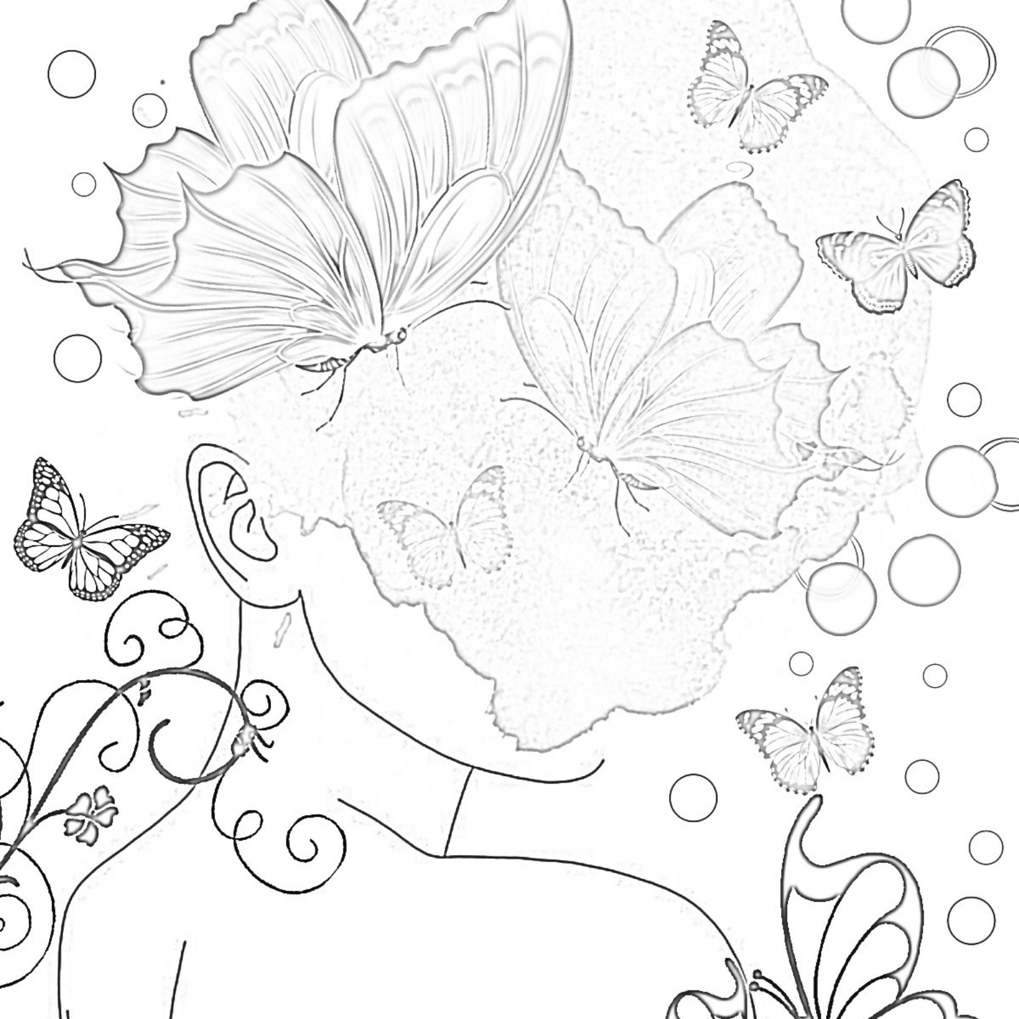 Custom Designed Coloring Page Instant Download Printable | Etsy