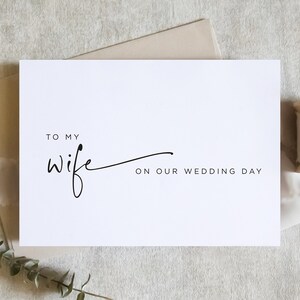 À ma femme pour le jour de notre mariage, À ma femme pour le jour de notre mariage, À ma femme pour le jour de notre mariage / SKU : LNWD70D / EMILY