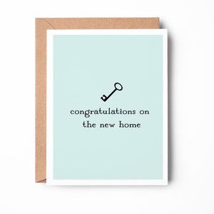 Félicitations pour la nouvelle carte de maison, la nouvelle maison ballon, la nouvelle carte de maison, la nouvelle carte de voisins, la nouvelle carte de maison mignonne / SKU : LNNH03