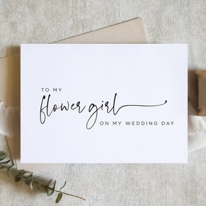 à ma demoiselle d'honneur le jour de mon mariage, carte de mariage simple, carte de demoiselle d'honneur, carte de meilleure amie, carte de proposition / SKU : LNWD70X / emily