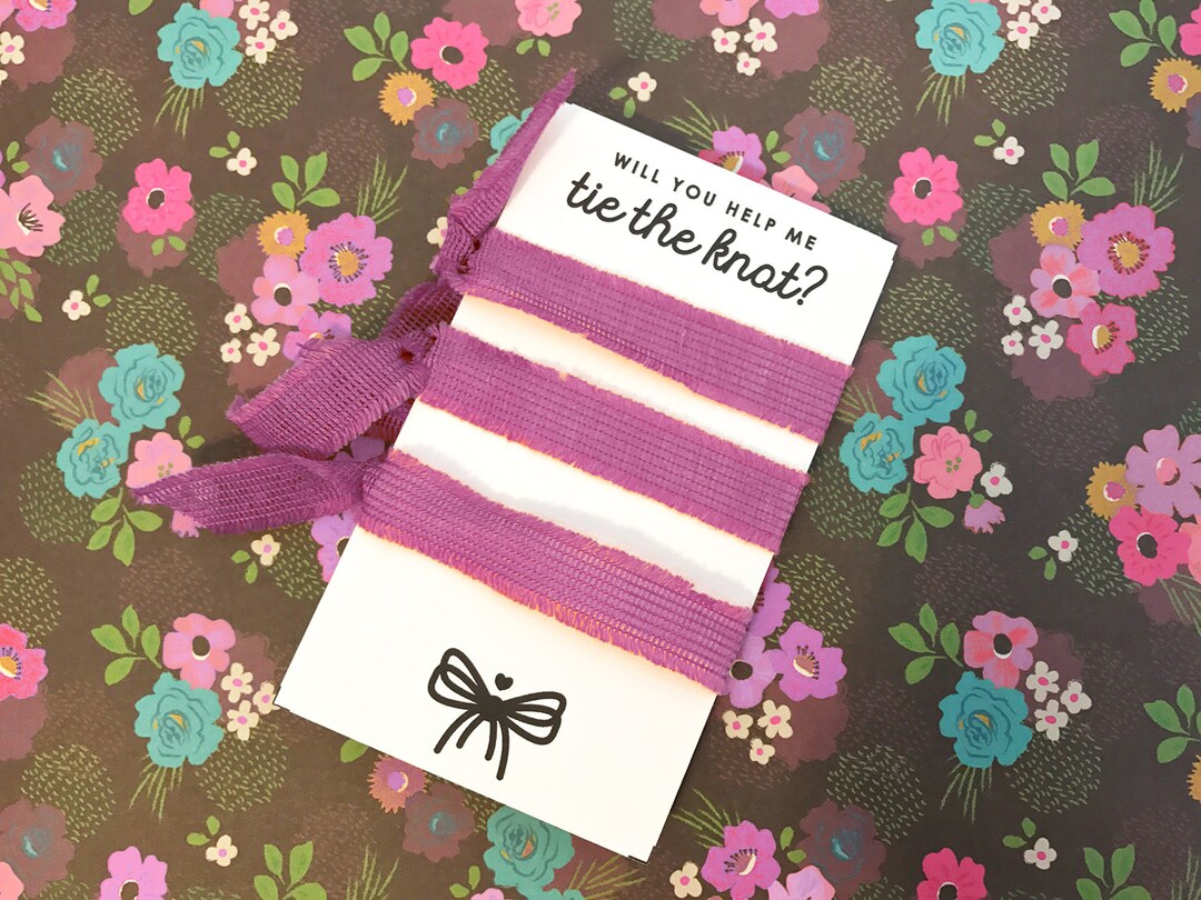 Tie the Knot Card Template, Will You Help Me Tie the Knot Card Template ...