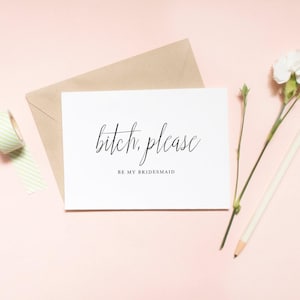 de demoiselle d'honneur de <br> Profitez-en ! Faire-part nuptiale drôle | Carte de mariage
