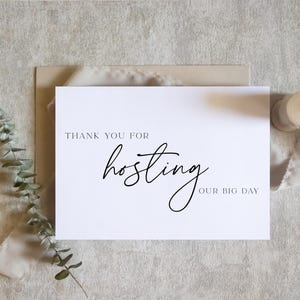Wedding Vendor Thank You Card | Thank You Wedding Vendor | Wedding Day Appreciation Card image 3