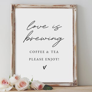 love is brewing, beer and wine sign, alcohol sign, bar sign, wedding sign, reception sign style03 / JANEY / SKU: LNWS44 *no frame incl.*