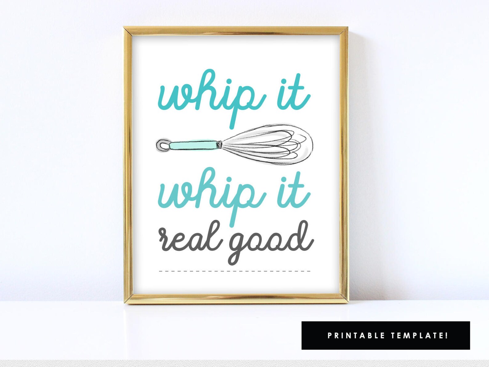 Whip It Art Whip It Real Good Print Kitchen Art Kitchen Aid - Etsy