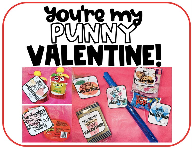 Punny Valentine Cards-Printable image 1