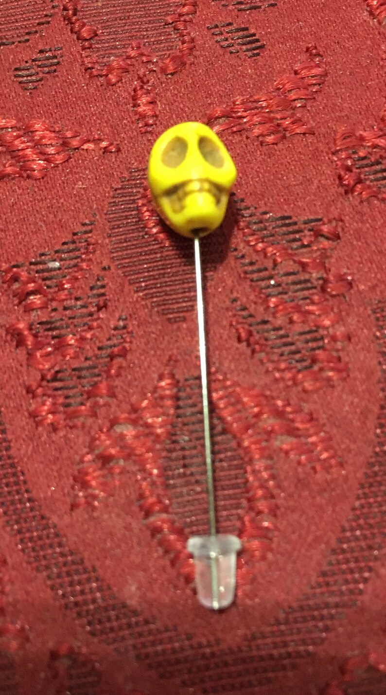 Pink Skull Voodoo Pins Etsy