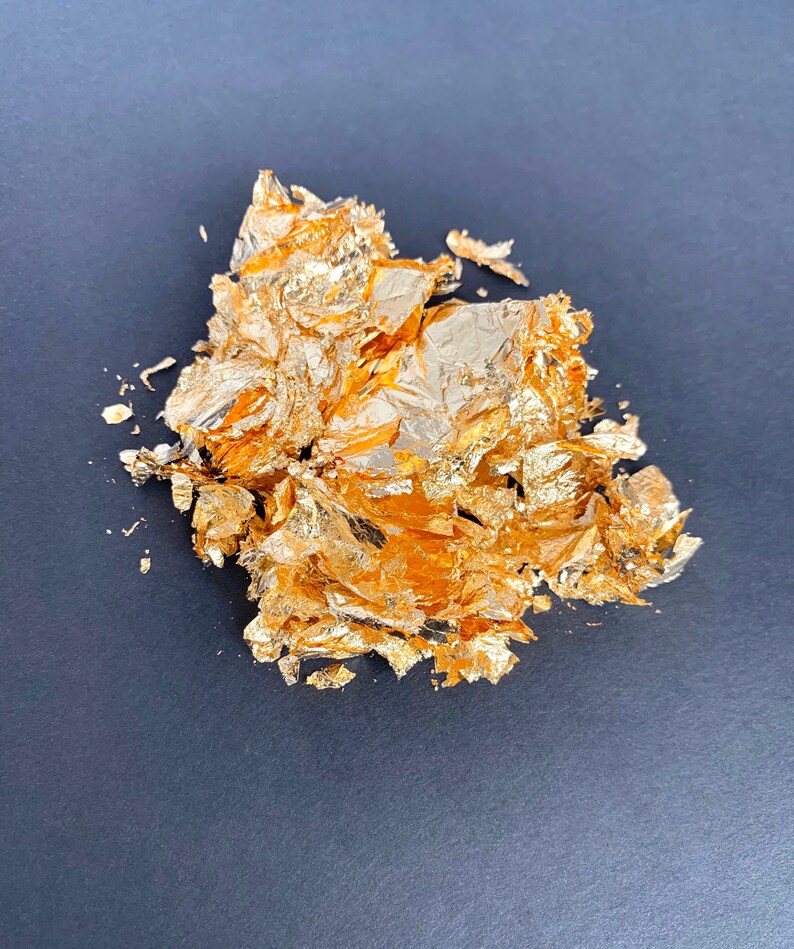 Painting Supplies DIY Craft Supplies Resin Art Art Supplies Epoxy Resin Filler 50g Gold Leaf Flakes Gold Leaf Embellishments UV Resin