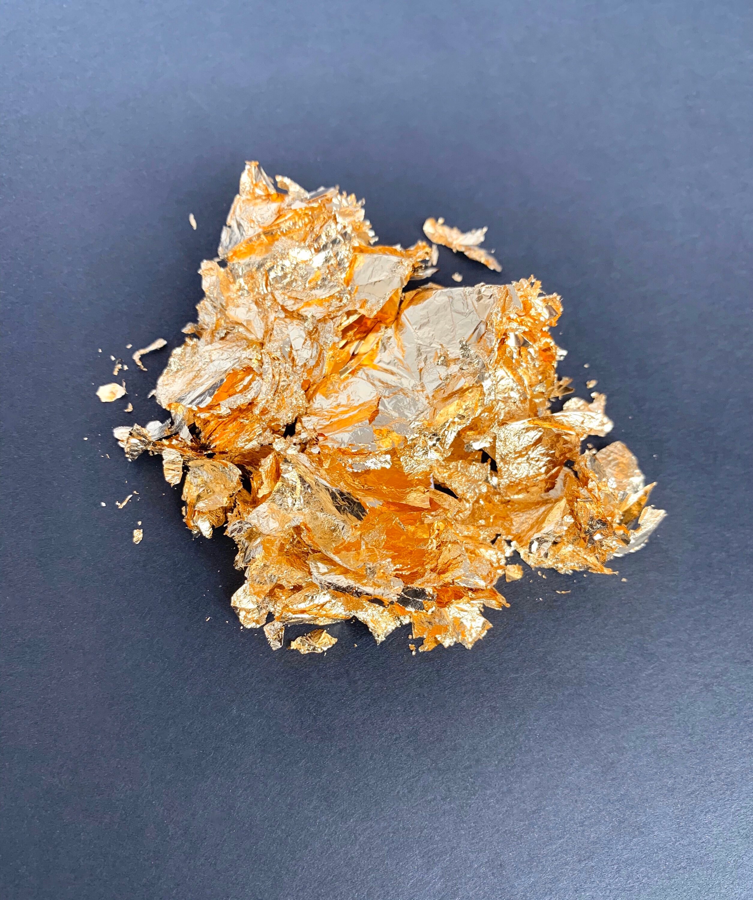 50g Gold Leaf Flakes Gold Leaf Embellishments DIY Craft Etsy