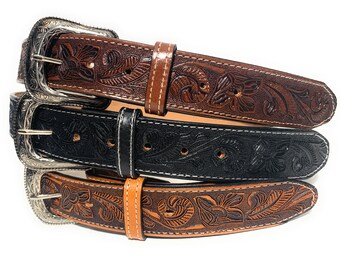 western style leather belts