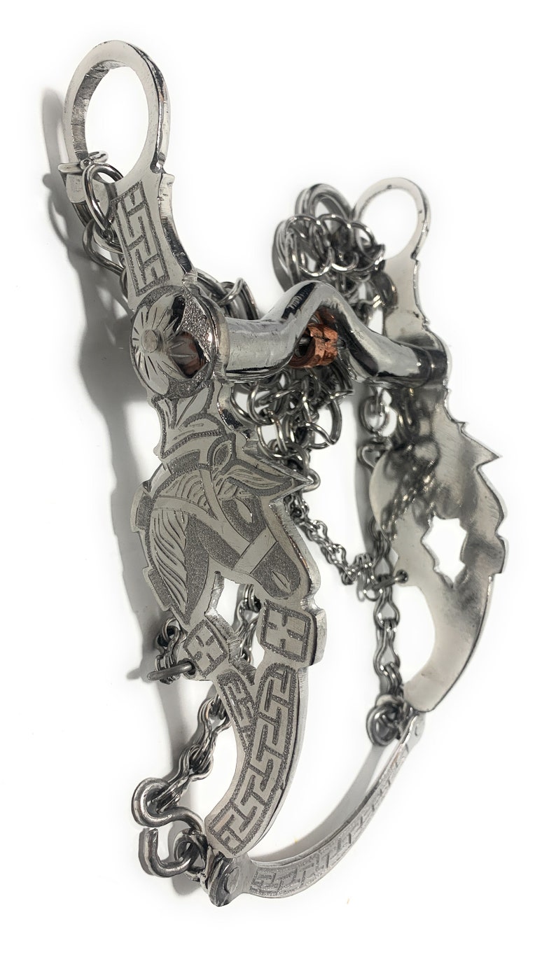 Charro Saddle Horse Bit. Freno Charro Fino. Mexican Horse Bit Etsy