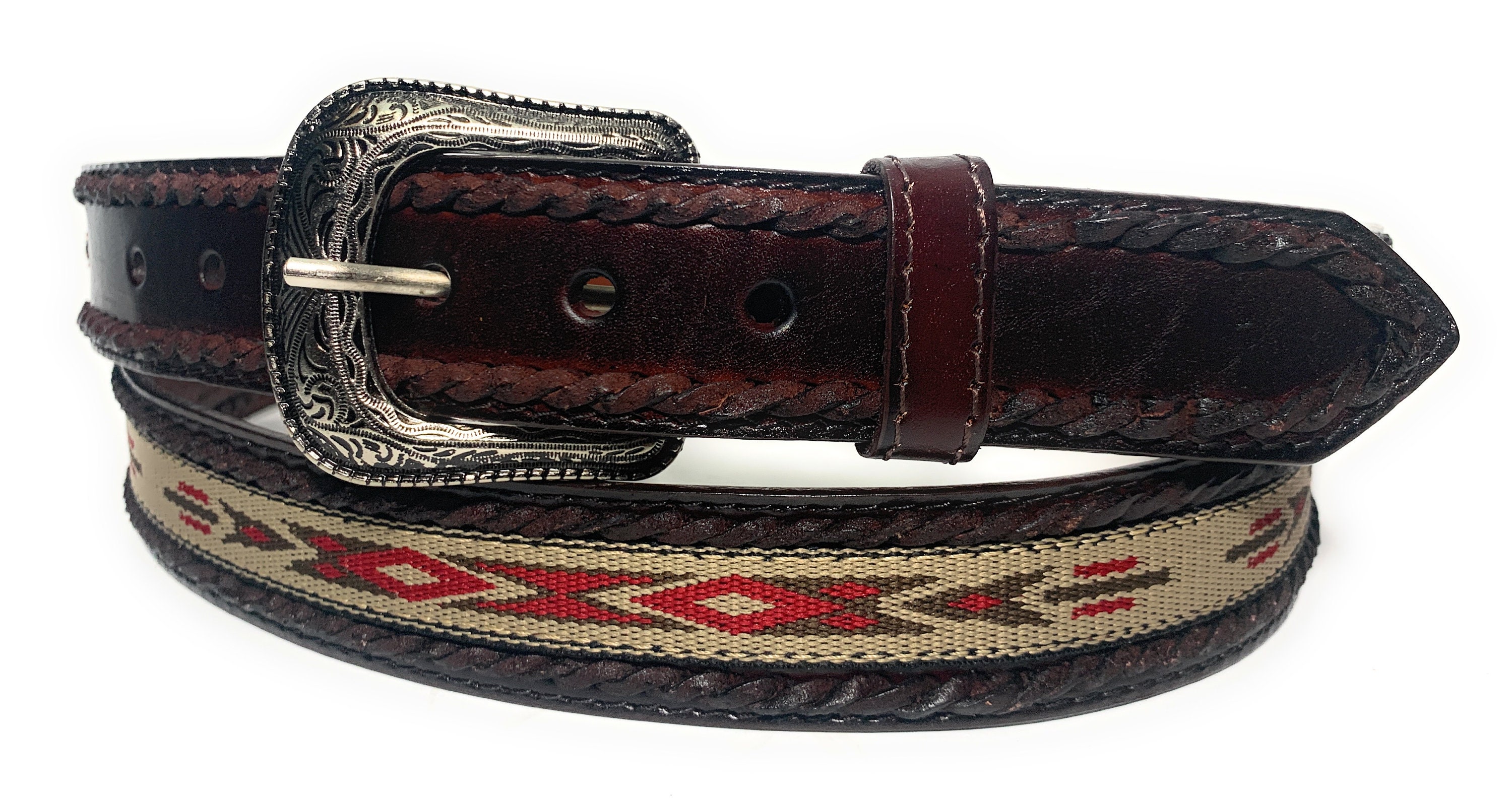 Men's Western Leather Belt Ranger 