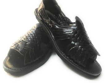Original Mexican Huarache sandals. Leather sandals. Huarache Mexicano