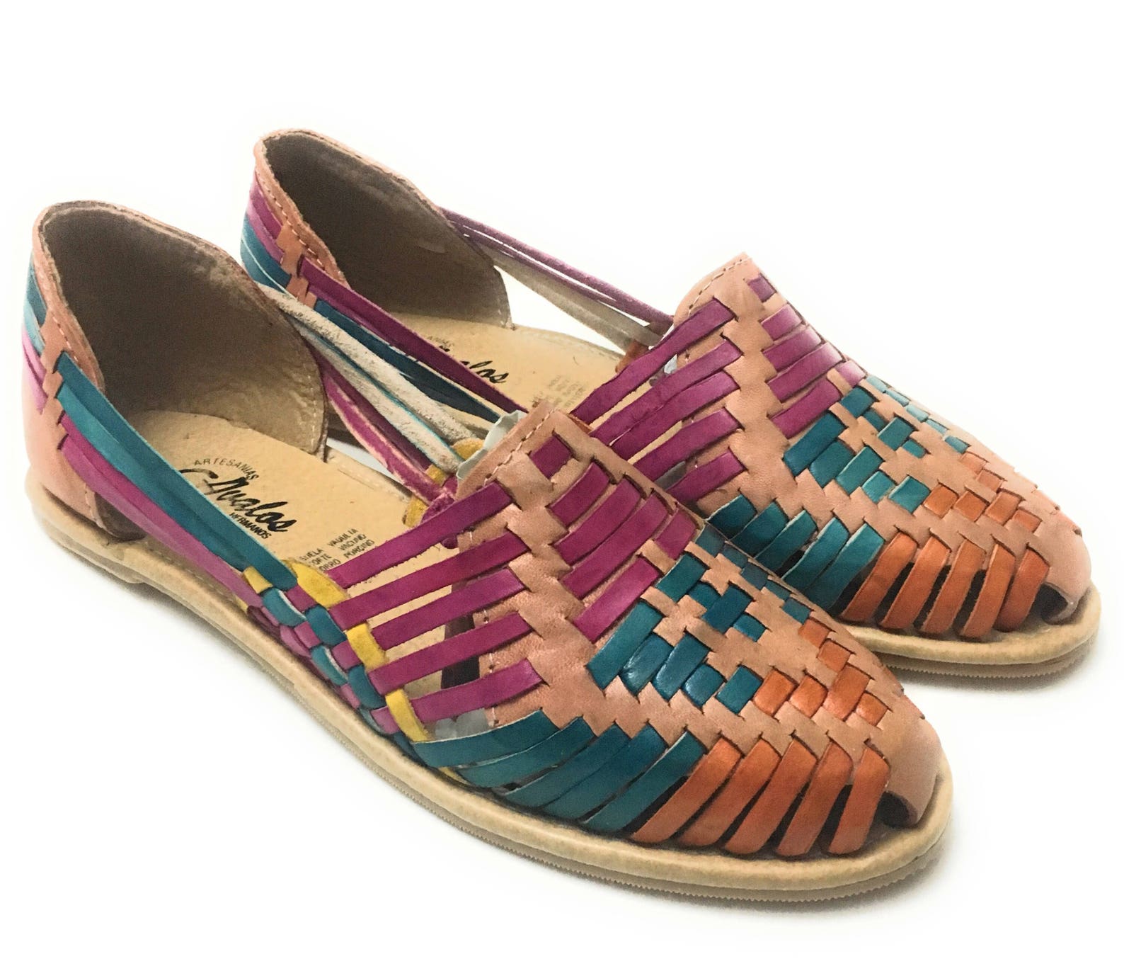  Original  Mexican Huarache  sandals  Women s leather Etsy