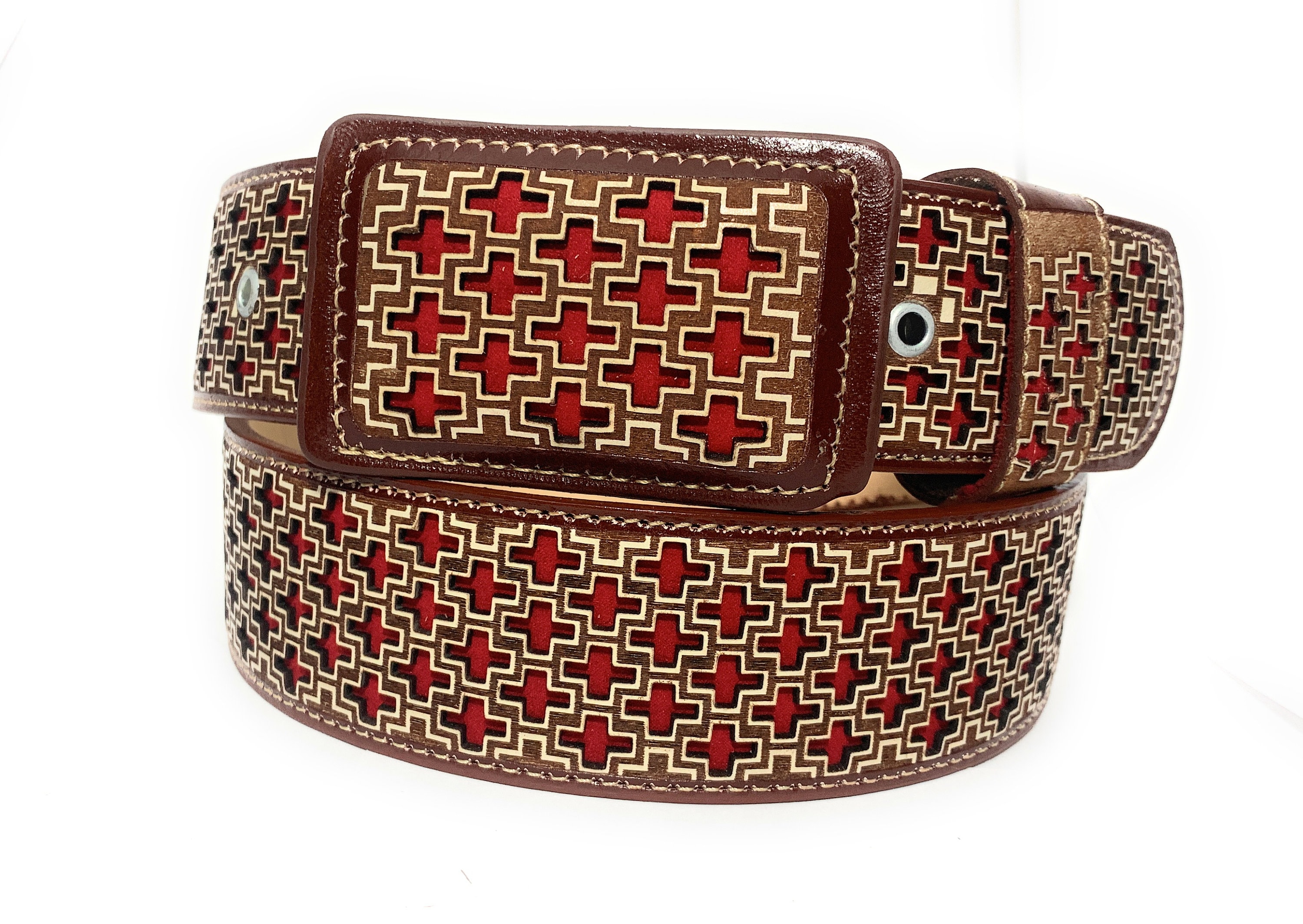 Authentic Mexican Charro Belt Cinto Vaquero Fino Etsy