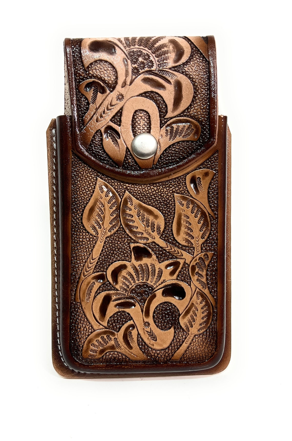 Western Cell Phone Case Cowboy Heavy Duty Genuine Leather XL Etsy