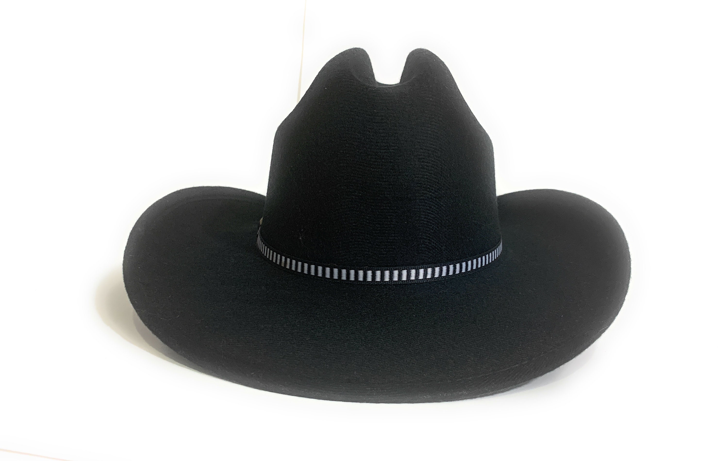 Kids Black Western Felt Hat Cowboy Rodeo Kits Hat Sombrero Etsy UK