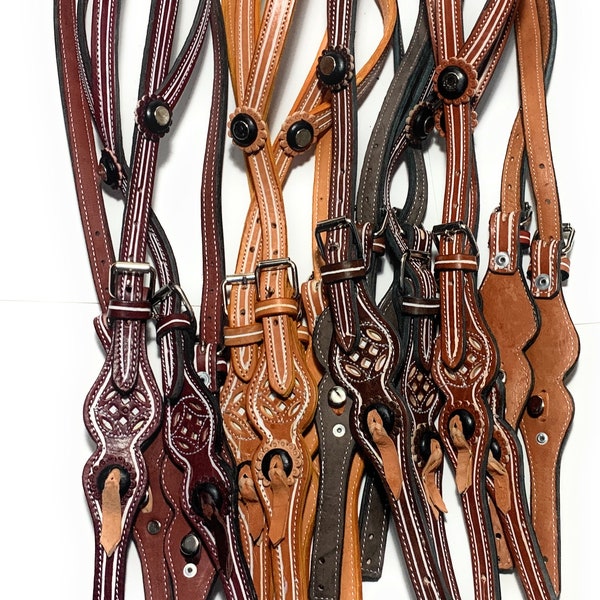 Charro Saddle Headstall. Cabesadas  Charras. Horse Gear