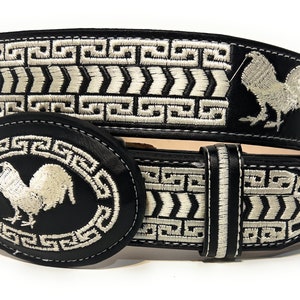 EL GALLO ROOSTER mexican cowboy western belt buckle –