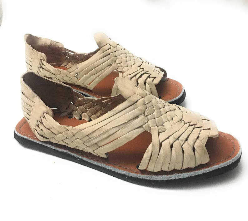 Original Mexican Huarache sandals. Handmade leather sandals. | Etsy