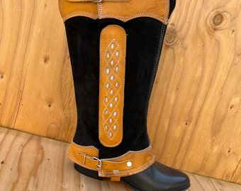 Saddle Hose Mexican Chao Shot Chaps. POLAINAS Chaas