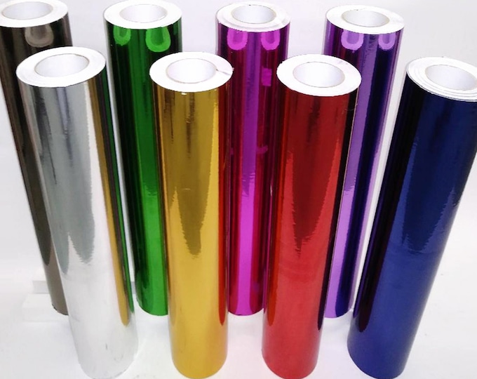 Chrome Mirror Self adhesive vinyl 1 roll of 12 x 5 feet Etsy