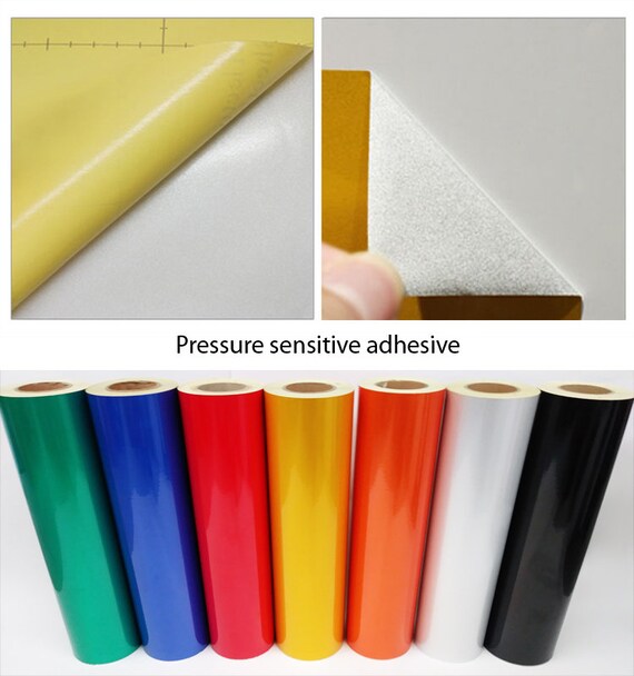 12/" x 5/' ORANGE Reflective Vinyl Adhesive Cutter Sign Hight Reflectivity