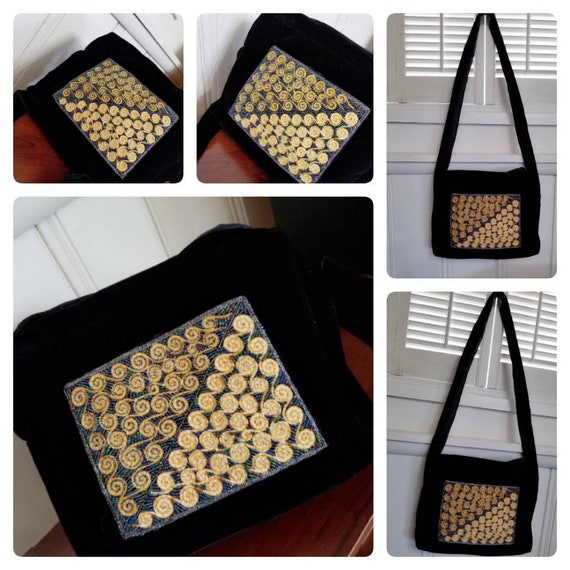 handmade fabric crossbody bags